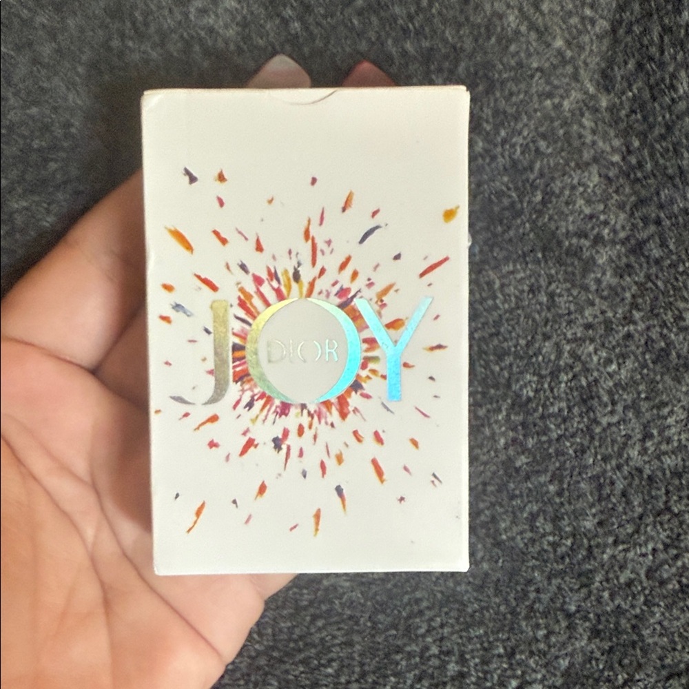 Dior Joy Box with Vibrant Burst Design